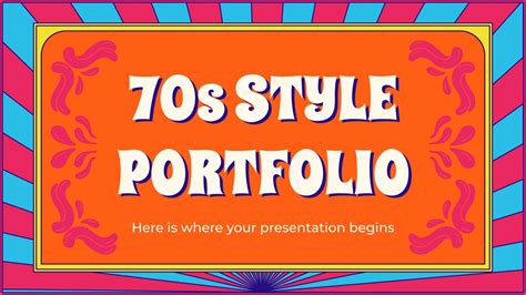 70s Powerpoint Template